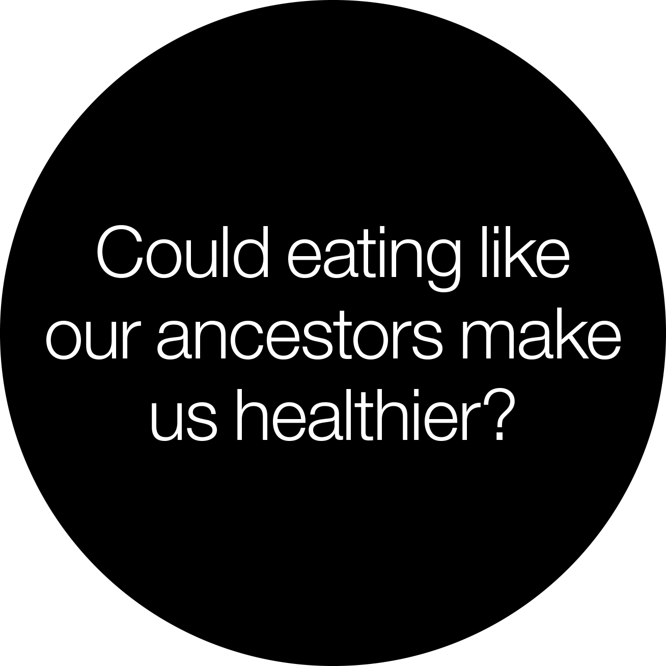 Could eating like our ancestors make us healthier?