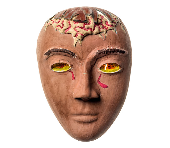 Picture of a soldier’s mask