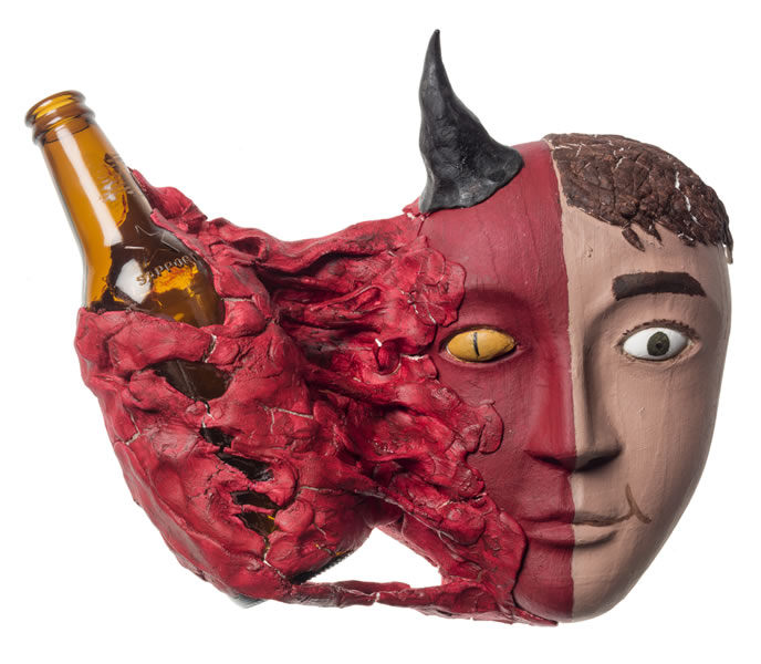 Picture of a soldier’s mask