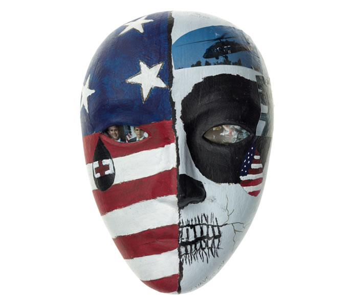 Picture of a soldier’s mask