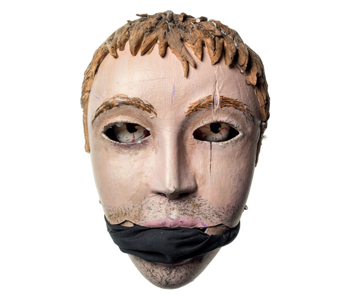 Picture of a soldier’s mask