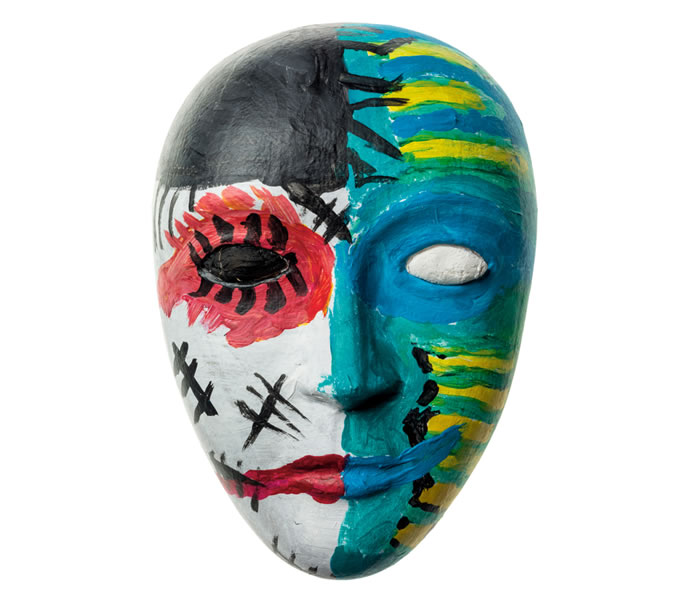 Picture of a soldier’s mask