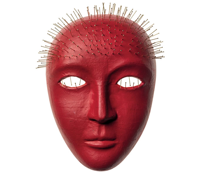 Picture of a soldier’s mask