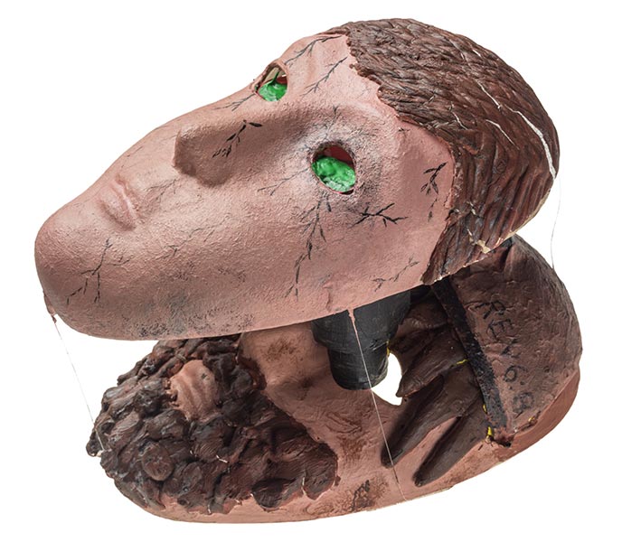 Picture of a soldier’s mask