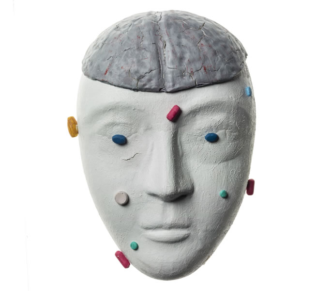 Picture of a soldier’s mask