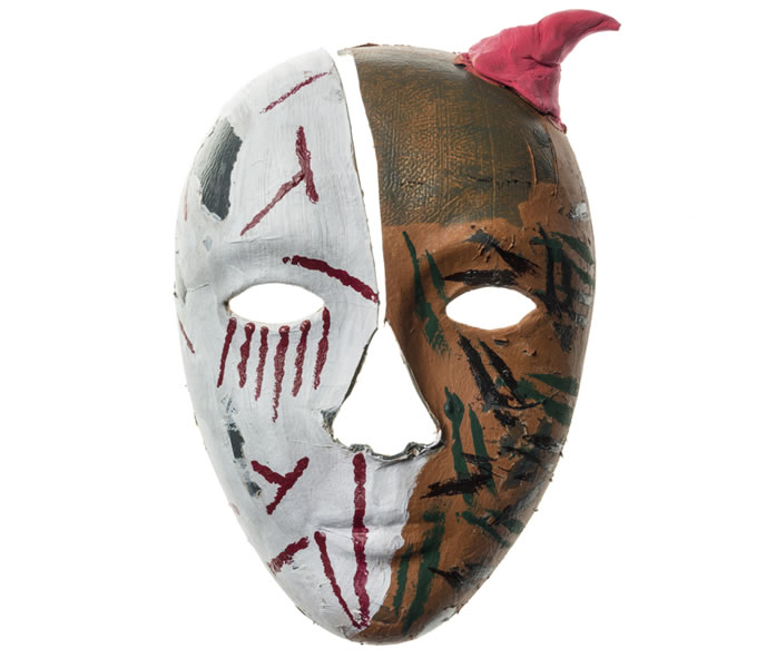 Picture of a soldier’s mask