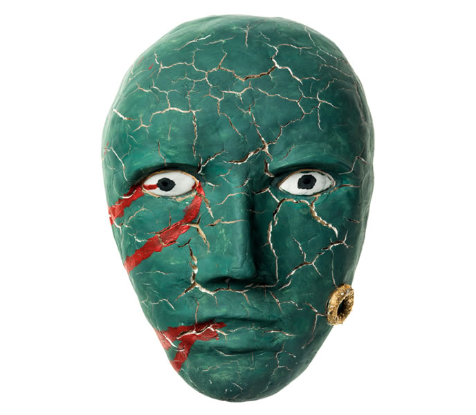 Picture of a soldier’s mask
