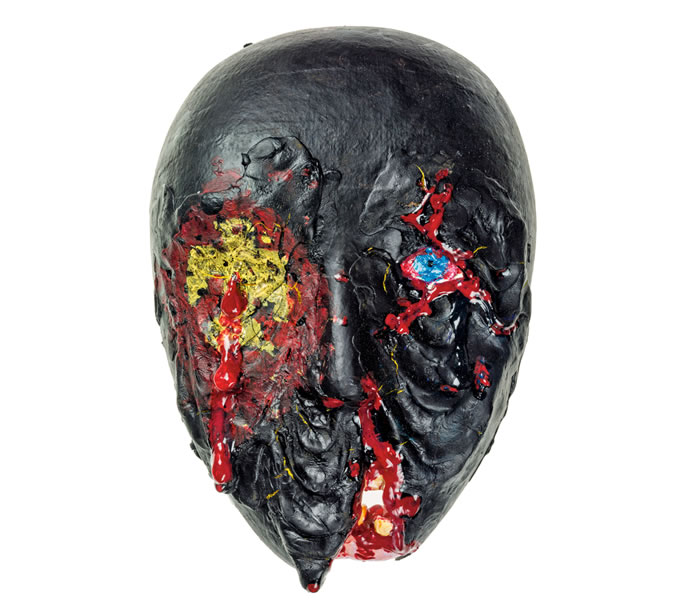 Picture of a soldier’s mask