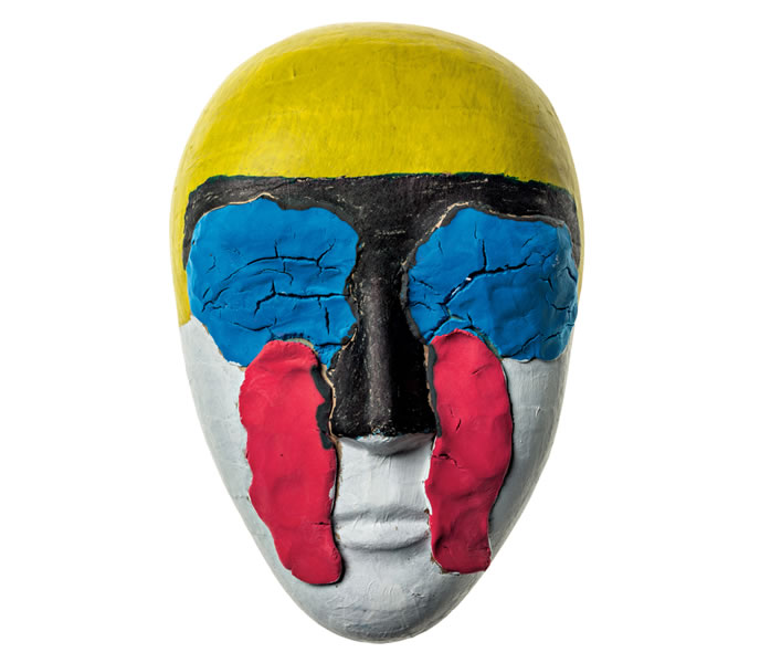 Picture of a soldier’s mask