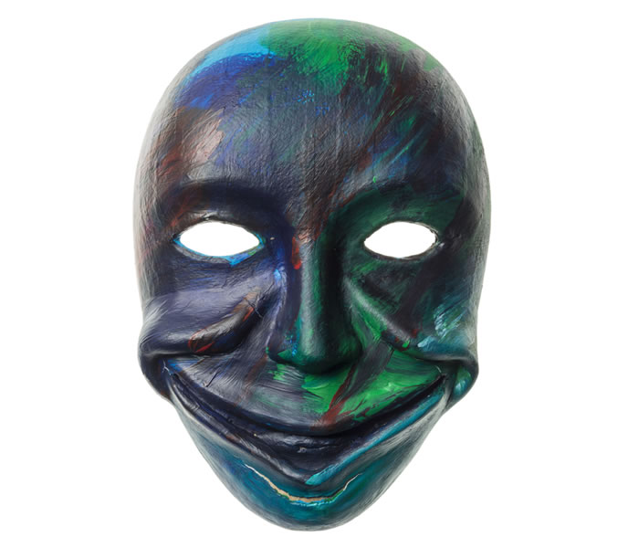 Picture of a soldier’s mask