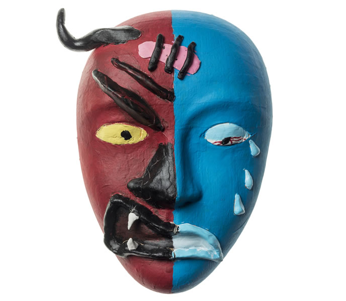 Picture of a soldier’s mask