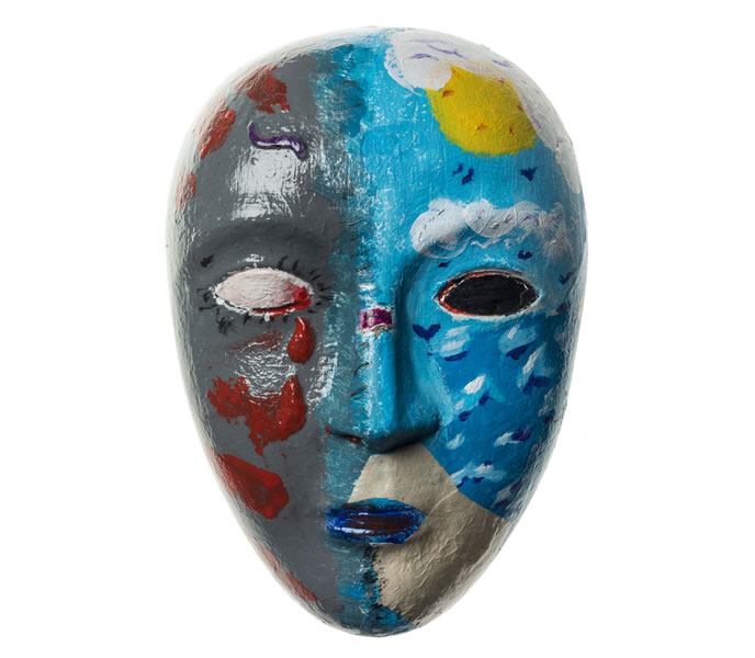 Picture of a soldier’s mask