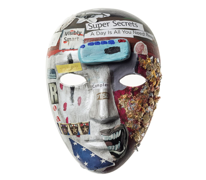 Picture of a soldier’s mask