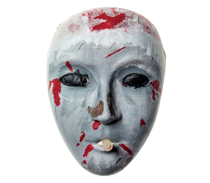 Picture of a soldier’s mask