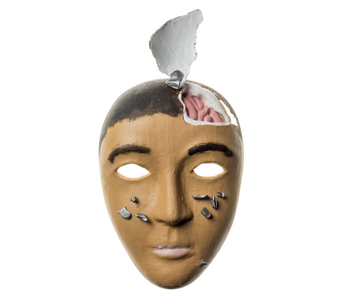 Picture of a soldier’s mask
