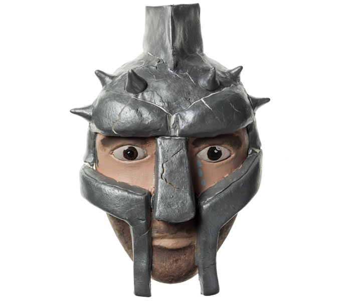 Picture of a soldier’s mask