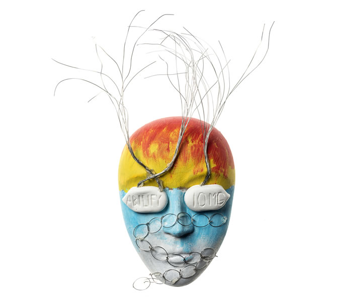 Picture of a soldier’s mask