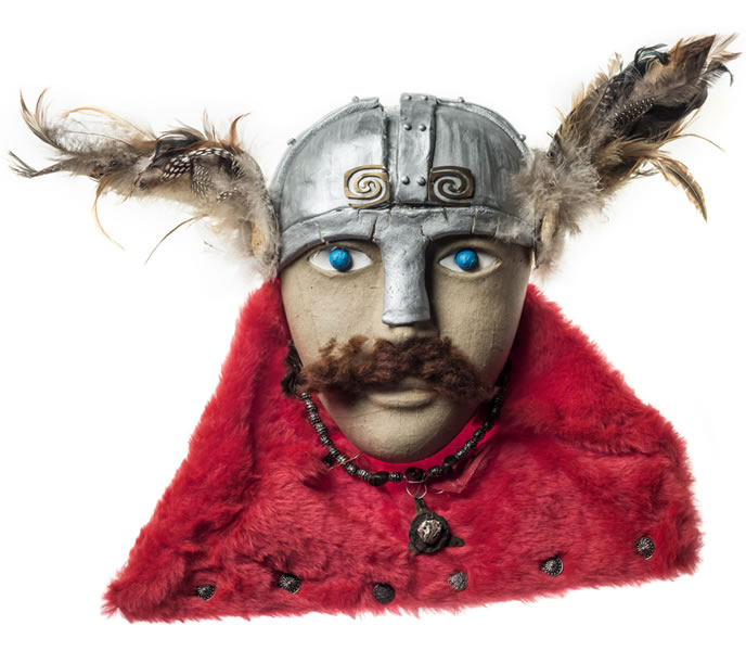 Picture of a soldier’s mask