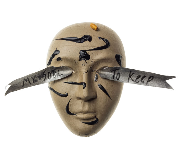 Picture of a soldier’s mask