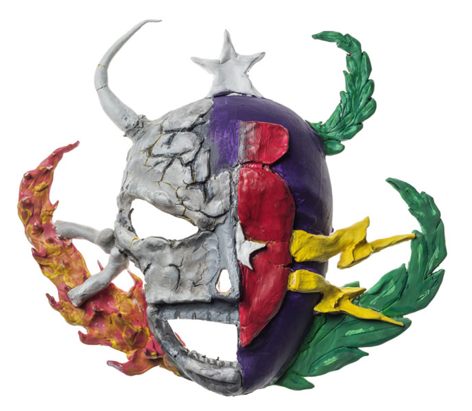 Picture of a soldier’s mask