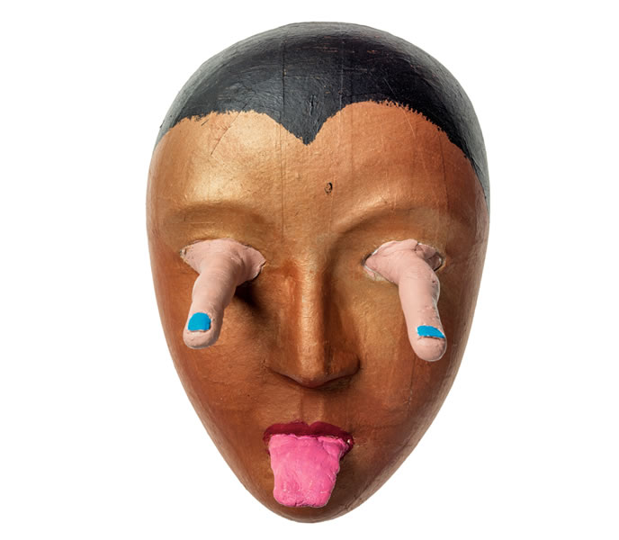 Picture of a soldier’s mask